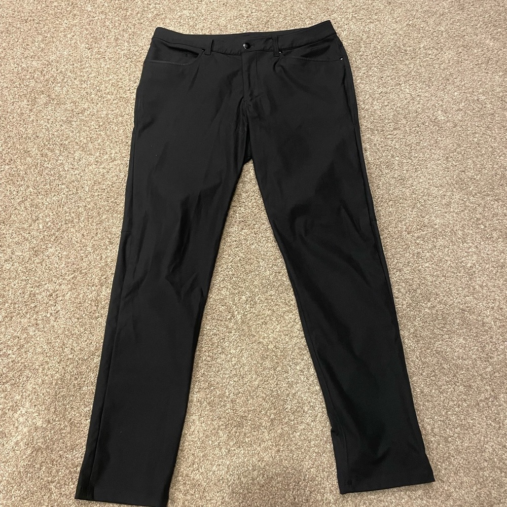 Lulu ABC Men's Black Pants